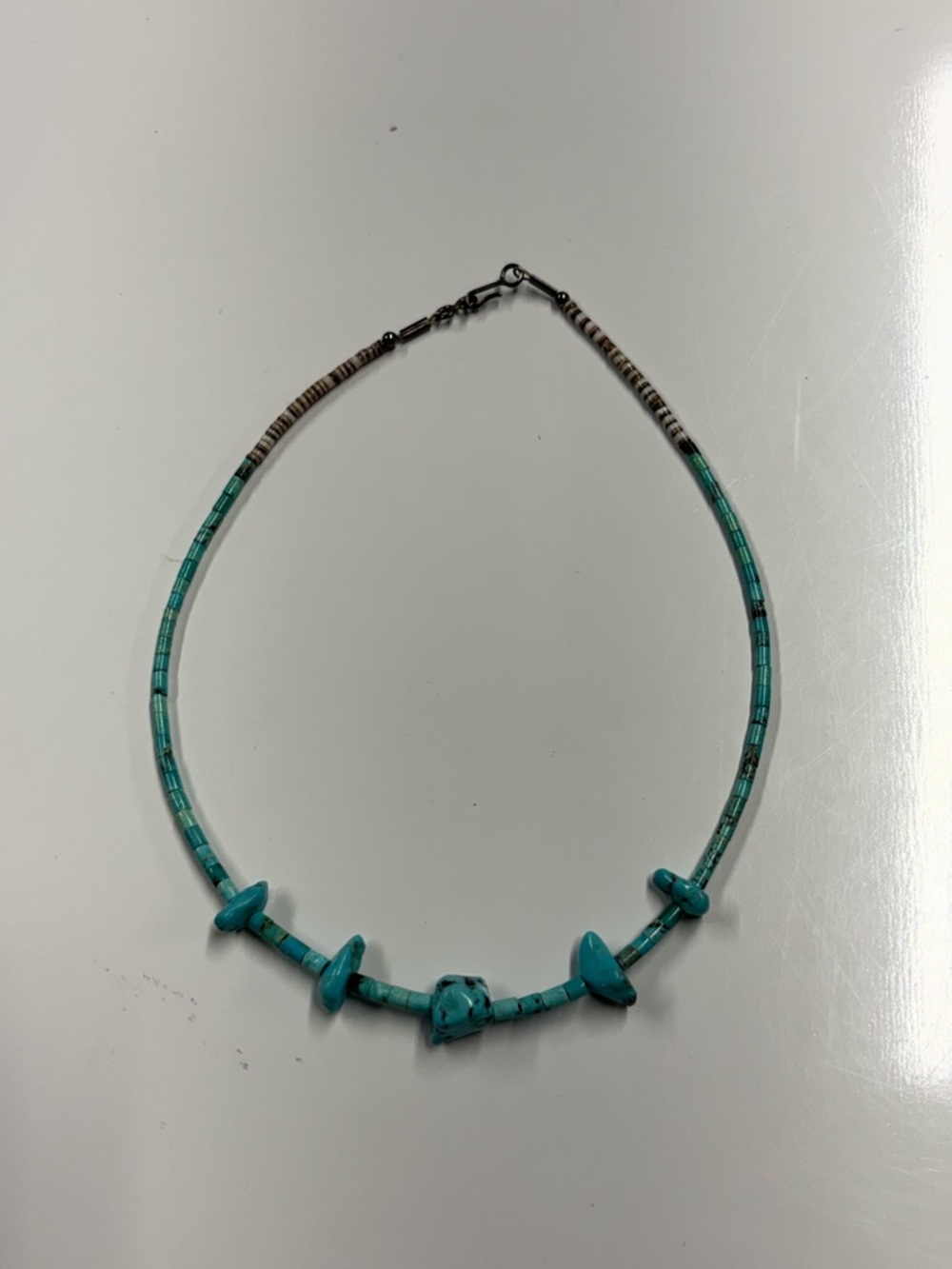 Vintage Turquoise Beaded Women's Necklace